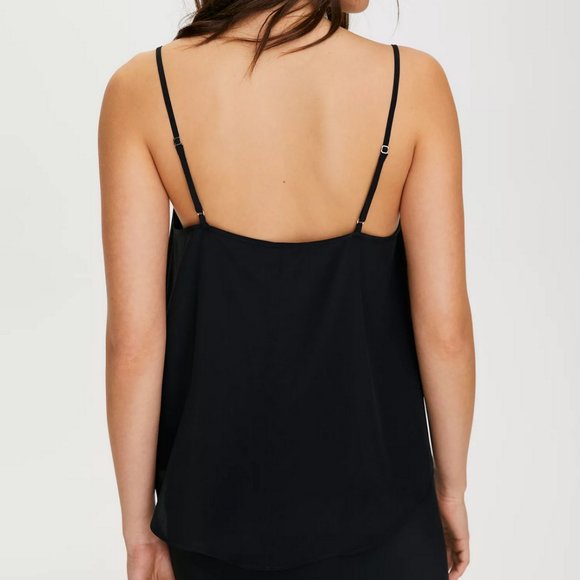 Aritzia under\wilfred Yellow Nostalgia Silk Camisole Size Small - Picture 6 of 6